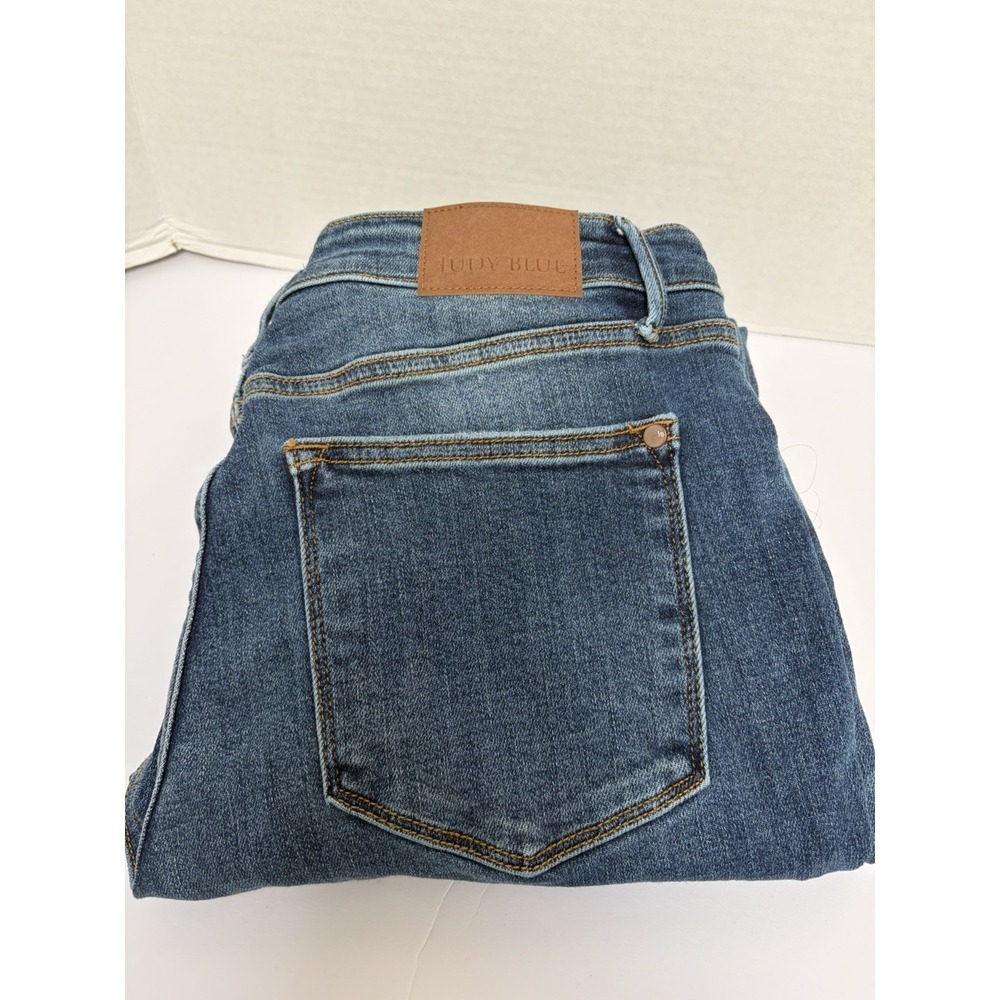 Judy Blue Mid-Rise Vintage Wash Boyfriend Denim Jeans Size 11/30 Style #82662
